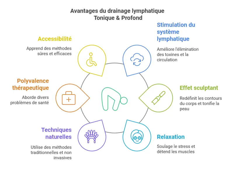 Avantages Dun Drainage Lymphatique Tonique Et Profond Avec Les Mains Et Ventouses
